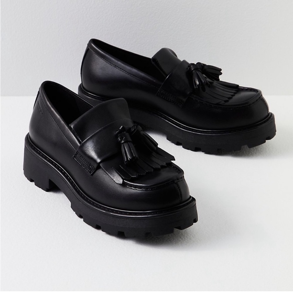 Vagabond NEW Cosmo 2.0 Loafers Black Size 8 US 38 EU